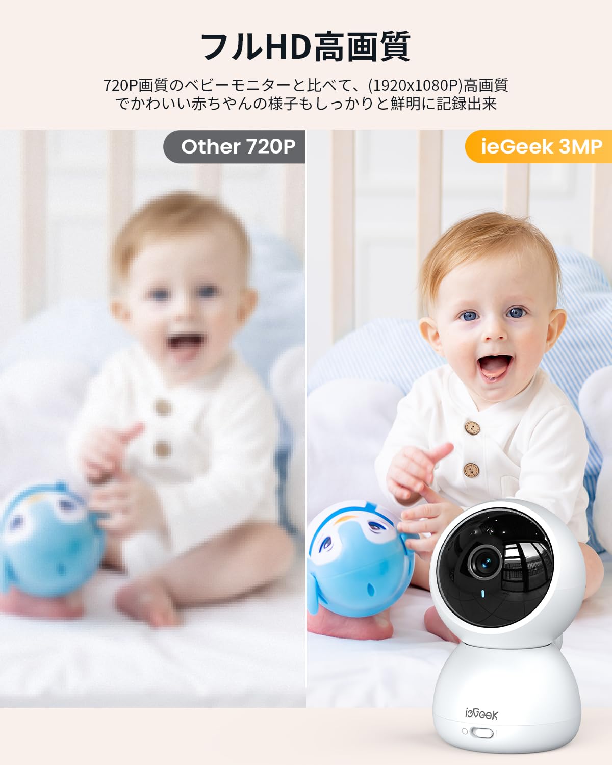 【wifi不要・1080P画質・５インチ大画面】 ieGeek ベビーモニDXT Amazon.co.jp: 【wifi不要・1080P画質・5インチ大画面】 ieGeek